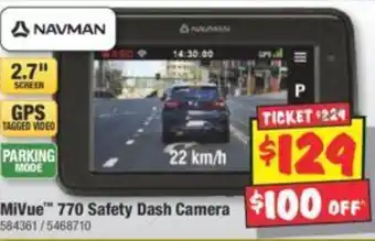 JB Hi-Fi MiVue 770 Safety Dash Camera offer