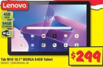 Tab M10 10.1" WUXGA 64GB Tablet