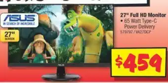 JB Hi-Fi 27" Full HD Monitor offer