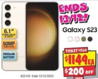 JB Hi-Fi Galaxy S23 offer