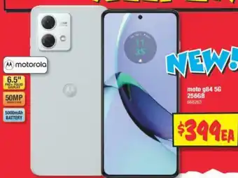 JB Hi-Fi moto g84 5G 256GB offer