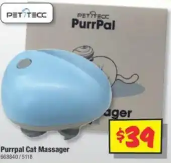 JB Hi-Fi Purrpal Cat Massager offer