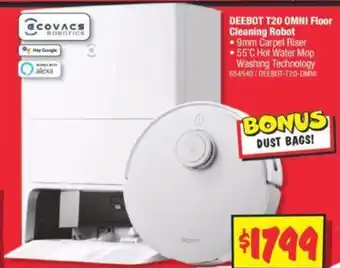 DEEBOT T20 OMNI Floor Cleaning Robot