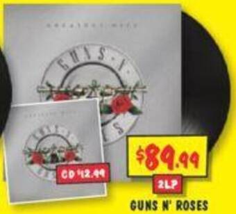 JB Hi-Fi GUNS N' ROSES offer