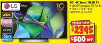 JB Hi-Fi 48" 4K Smart OLED TV offer