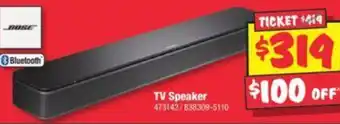 JB Hi-Fi TV Speaker offer
