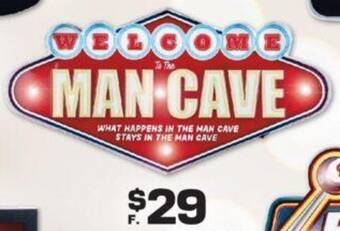 Repco Welcome Man Cave LED Wall Art offer