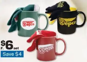 Repco Retro Mug & Sock Sets