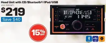 Repco Head Unit with CD/Bluetooth/iPod/USB offer