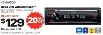 Head Unit with Bluetooth