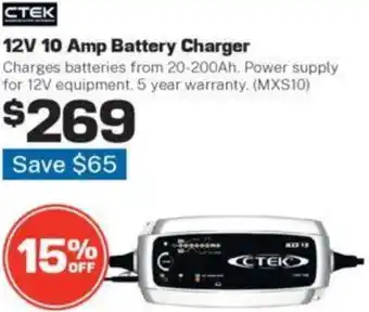 Repco 12V 10 Amp Battery Charger offer