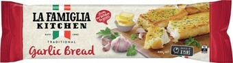 IGA La Famiglia Kitchen Garlic Bread 400g offer