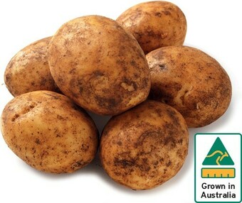 IGA Australian Brushed Potatoes 2kg Pack offer