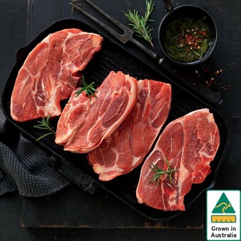IGA Australian BBQ Lamb Forequarter Chops offer