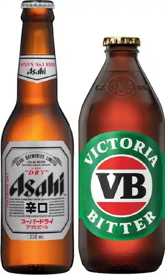 IGA Asahi Super Dry or Victoria Bitter 24 Pack offer