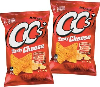 IGA CC's Corn Chips 175g Selected Varieties offer