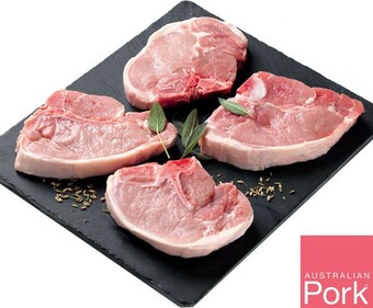 IGA Australian Pork Midloin Chops offer
