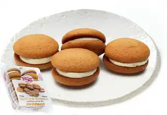 IGA Jon-Jon Ginger Kisses Cream Filled Sponge Cake 200g offer