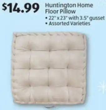 ALDI Huntington Home Floor Pillow offer