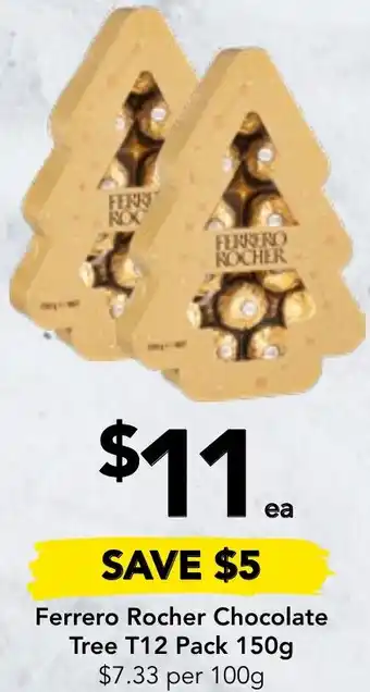 Ferrero Rocher Chocolate Tree T12 Pack 150g