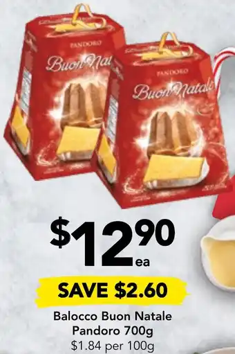Drakes Balocco Buon Natale Pandoro 700g offer