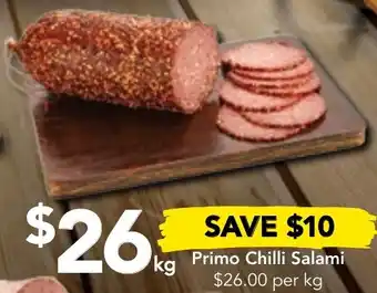 Drakes Primo Chilli Salami offer