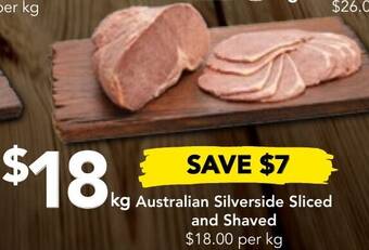 Drakes Australian Silverside Sliced and Shaved offer