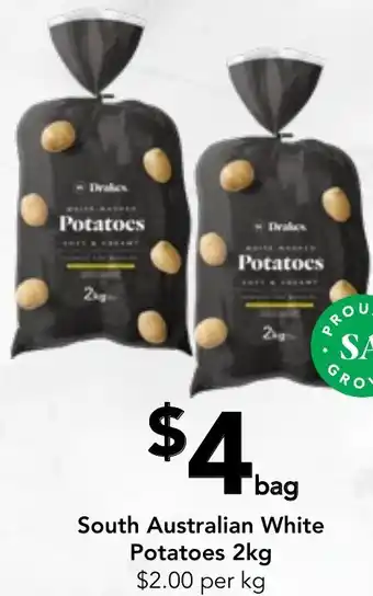 Drakes South Australian White Potatoes 2kg offer