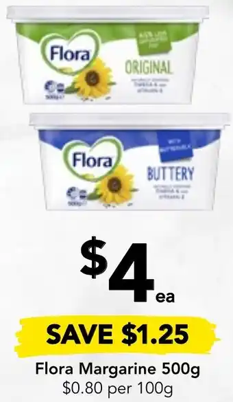 Drakes Flora Margarine 500g offer