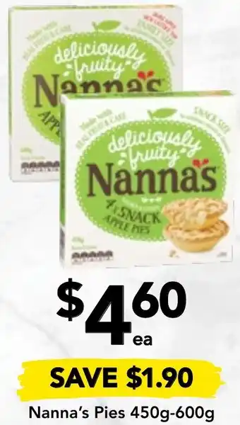 Drakes Nanna's Pies 450g-600g offer