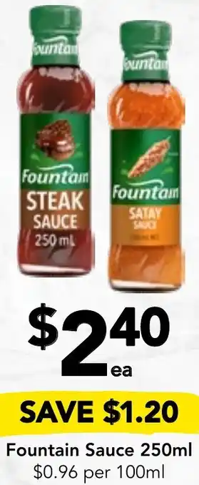 Drakes Fountain Sauce 250ml offer