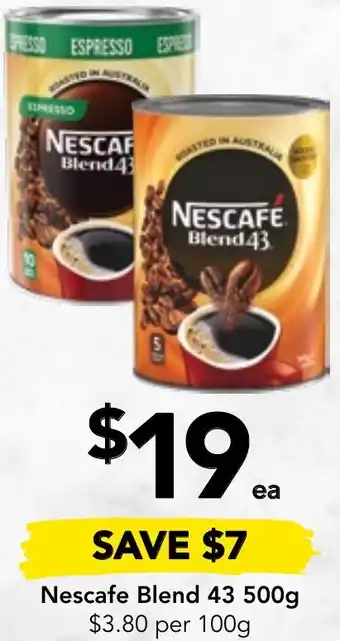Nescafe Blend 43 500g