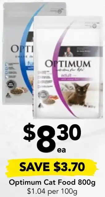 Drakes Optimum Cat Food 800g offer