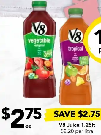 Drakes V8 Juice 1.25lt offer