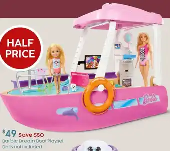 Barbie Dream Boat Playset