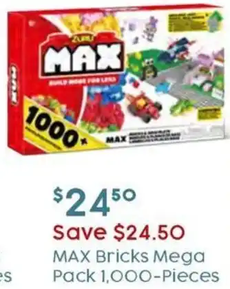 Target MAX Bricks Mega Pack 1,000-Pieces offer