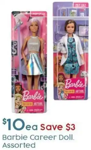 Target Barbie Career Doll offer