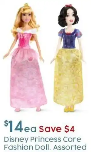 Target Disney Princess Core Fashion Doll offer