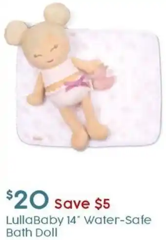 Target LullaBaby 14* Water-Safe Bath Doll offer