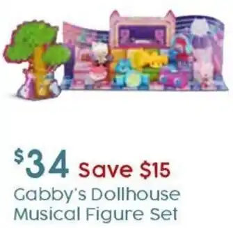 Gabby's Dollhouse Musical Figure Set
