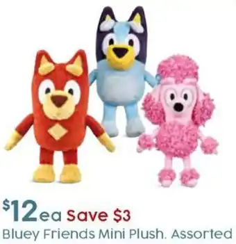 Target Bluey Friends Mini Plush offer