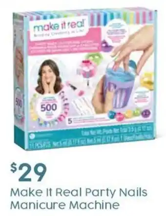 Target Make It Real Party Nails Manicure Machine offer