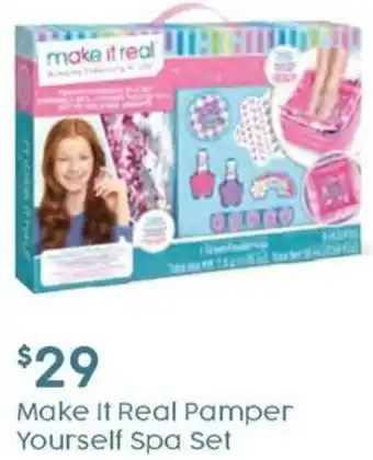 Target Make It Real Pamper Yourself Spa Set offer