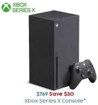 Target Xbox Series X Console offer