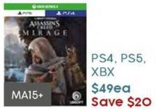 Target PS4, PS5, XBX offer