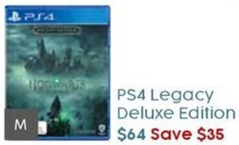 Target PS4 Legacy Deluxe Edition offer