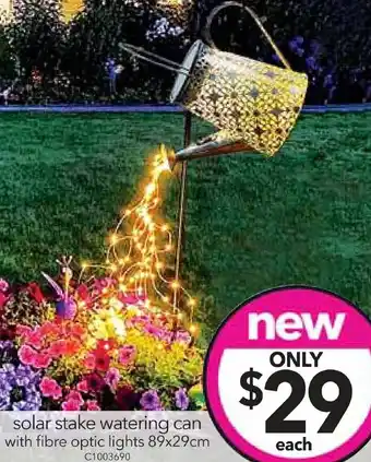 Cheap as Chips solar stake watering can offer