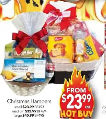 Cheap as Chips Christmas Hampers offer