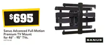 Harvey Norman Sanus Advanced Full-Motion Premium TV Mount for 46" - 95" TVs offer