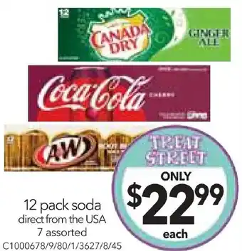 Cheap as Chips 12 pack soda offer